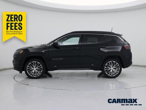 Black 2023 Jeep Compass Limited