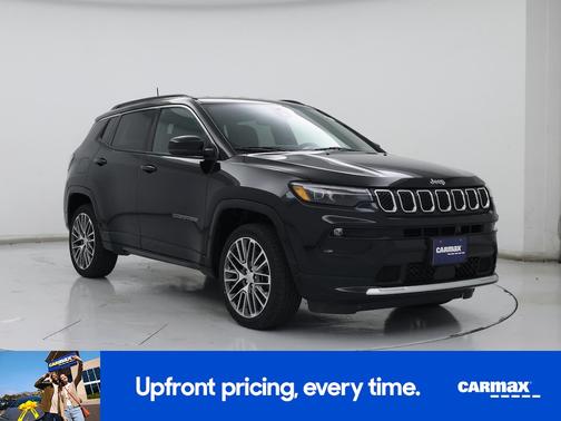 Black 2023 Jeep Compass Limited