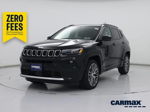Black 2023 Jeep Compass Limited