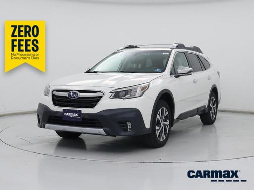White 2021 Subaru Outback Touring