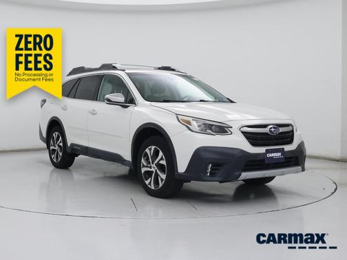 White 2021 Subaru Outback Touring