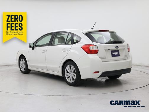 White 2015 Subaru Impreza 2.0I Premium