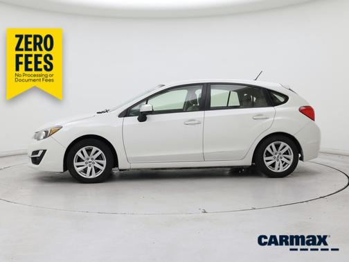 White 2015 Subaru Impreza 2.0I Premium