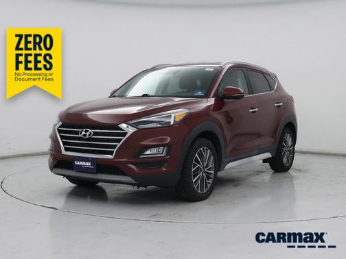 Red 2020 Hyundai TUCSON Limited