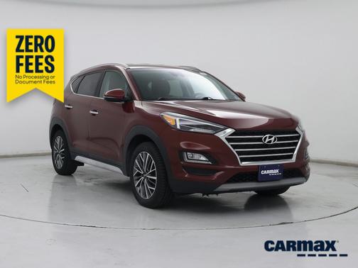 Red 2020 Hyundai TUCSON Limited