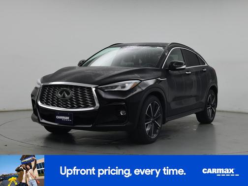 Black 2023 INFINITI QX55 Luxe
