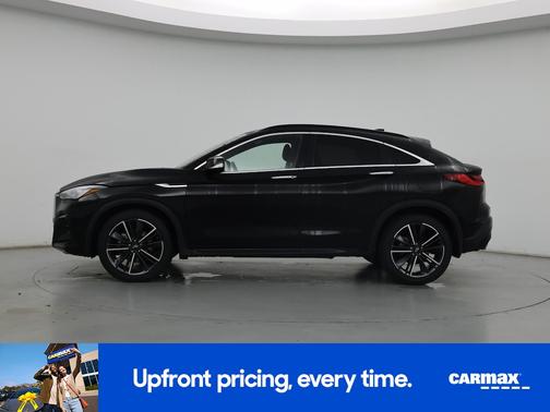 Black 2023 INFINITI QX55 Luxe