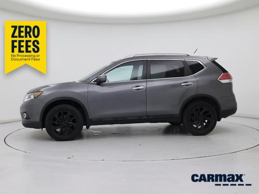 Gray 2015 Nissan Rogue SL