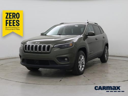 Green 2021 Jeep Cherokee Latitude Lux