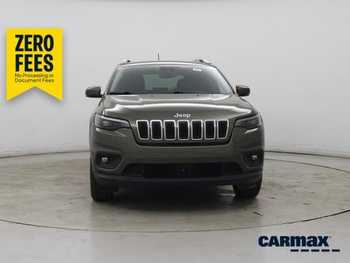 Green 2021 Jeep Cherokee Latitude Lux