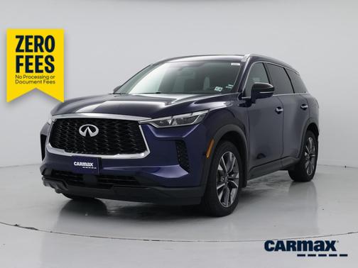 Blue 2023 INFINITI QX60 Luxe