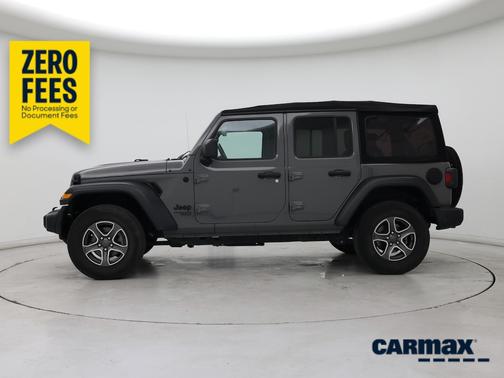 Gray 2021 Jeep Wrangler Unlimited Sport