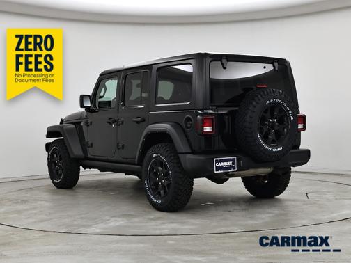 Black 2021 Jeep Wrangler Unlimited Willys