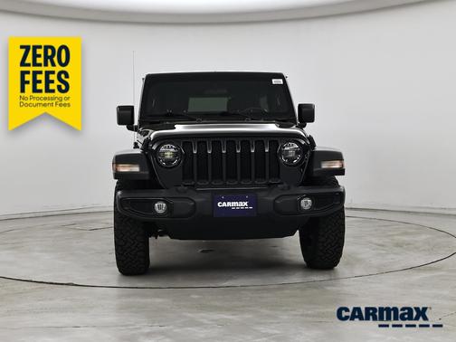 Black 2021 Jeep Wrangler Unlimited Willys