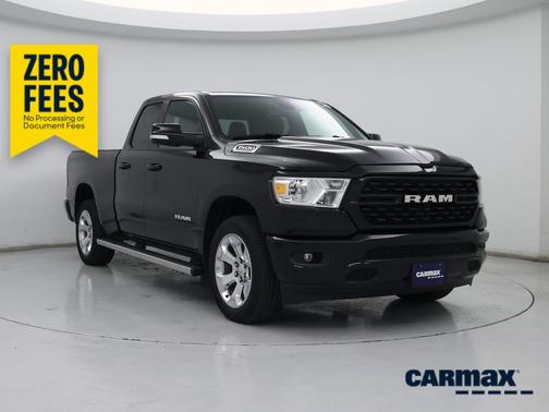 Black 2022 RAM 1500 Bighorn