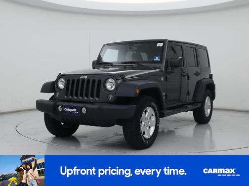 Gray 2014 Jeep Wrangler Unlimited Sport