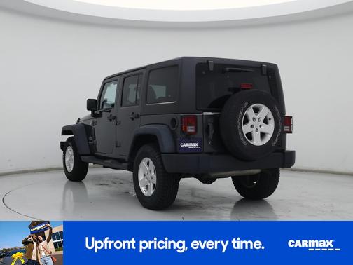 Gray 2014 Jeep Wrangler Unlimited Sport