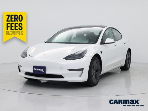 White 2023 Tesla Model 3