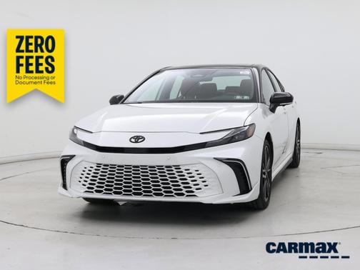 White 2025 Toyota Camry XSE