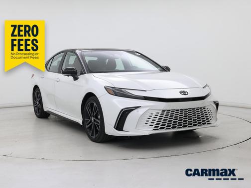White 2025 Toyota Camry XSE