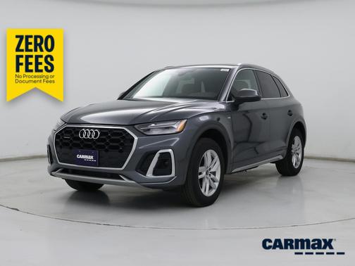 Gray 2022 Audi Q5 S-Line Premium