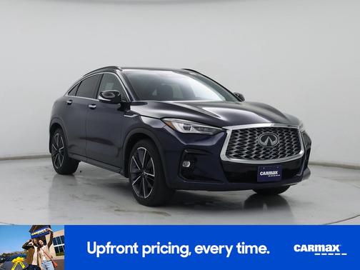 Blue 2023 INFINITI QX55 Luxe