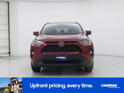 Red 2020 Toyota RAV4 XLE