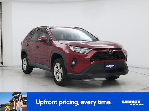 Red 2020 Toyota RAV4 XLE