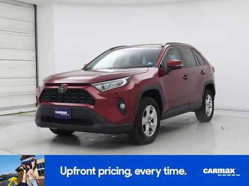 Red 2020 Toyota RAV4 XLE