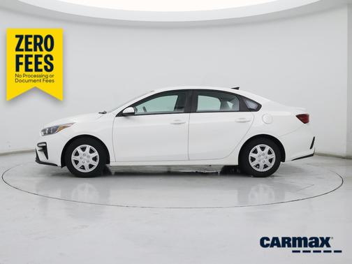 White 2020 Kia Forte FE