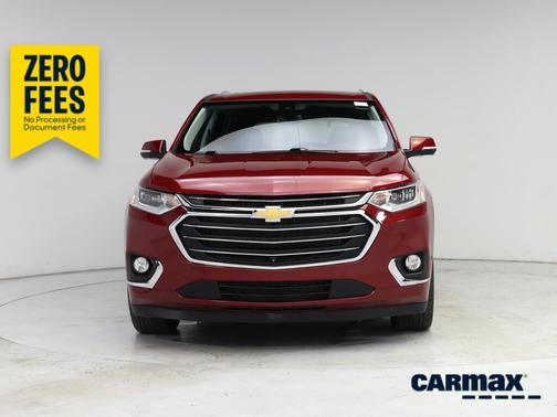 Red 2020 Chevrolet Traverse Premier