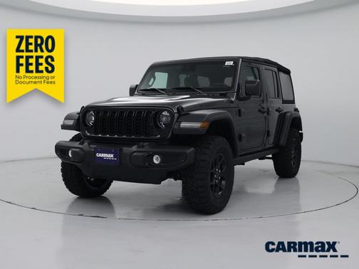 Gray 2024 Jeep Wrangler Willy's