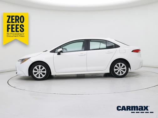 White 2024 Toyota Corolla LE