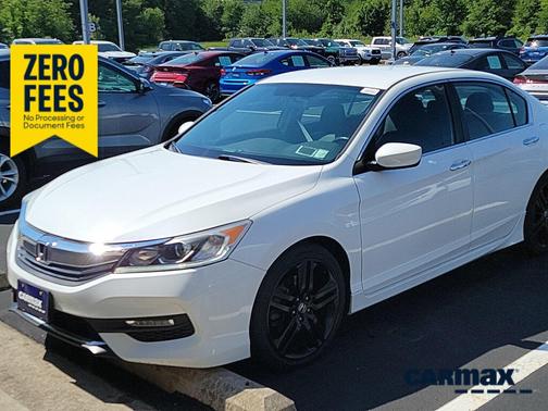 White 2017 Honda Accord Sport SE
