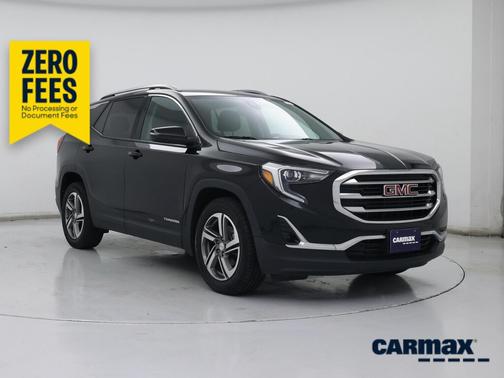 Black 2021 GMC Terrain SLT