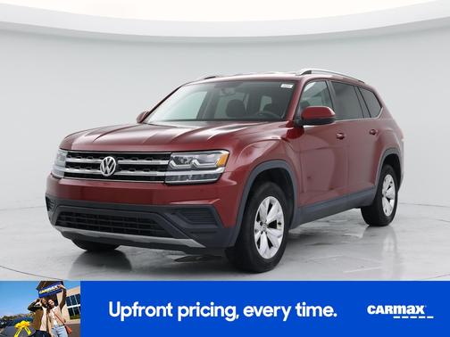 Red 2018 Volkswagen Atlas S