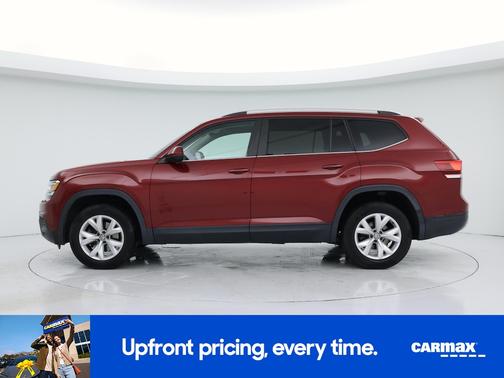 Red 2018 Volkswagen Atlas S