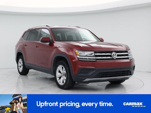 Red 2018 Volkswagen Atlas S