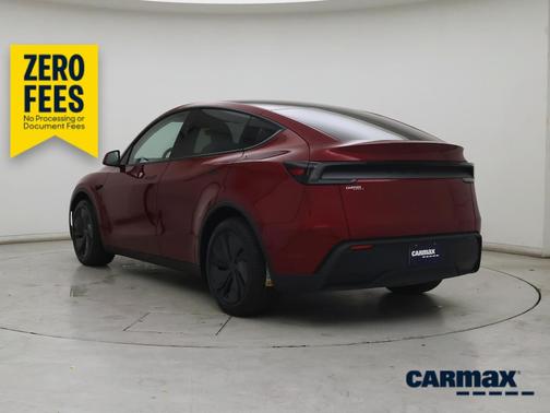 Red 2026 Tesla Model Y Long Range