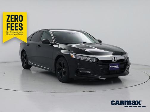 Black 2018 Honda Accord EX