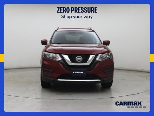 Red 2019 Nissan Rogue SV