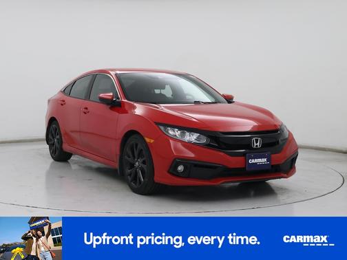 Red 2021 Honda Civic Sport
