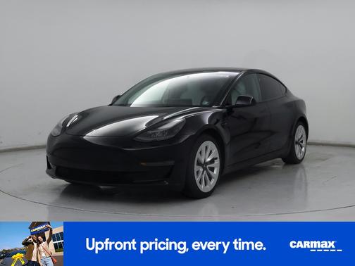 Black 2022 Tesla Model 3 Long Range
