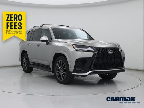 Silver 2024 Lexus LX 600 F-Sport