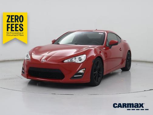 Red 2015 Scion FR-S