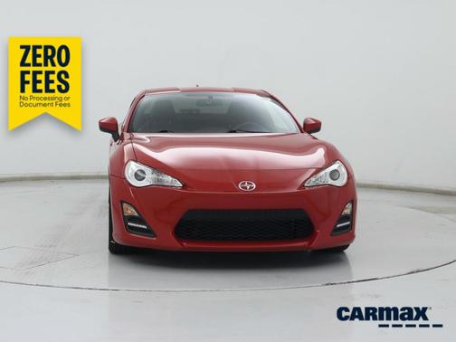 Red 2015 Scion FR-S
