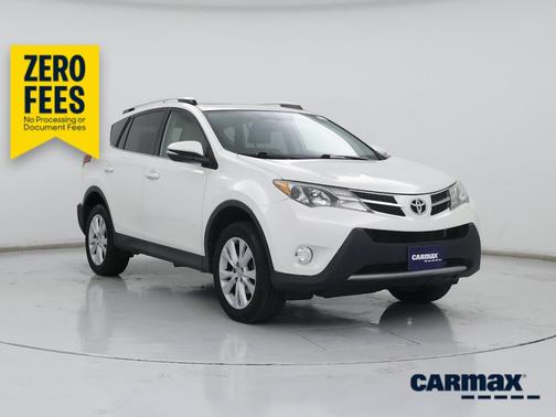 White 2014 Toyota RAV4 Limited