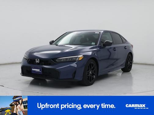 Blue 2026 Honda Civic Sport