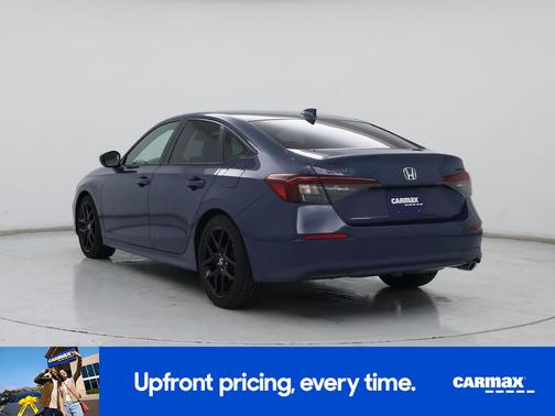 Blue 2026 Honda Civic Sport