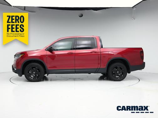 Red 2025 Honda Ridgeline Black Edition
